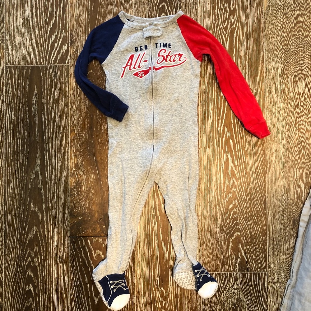 Carter's All Star Pajama Onesie